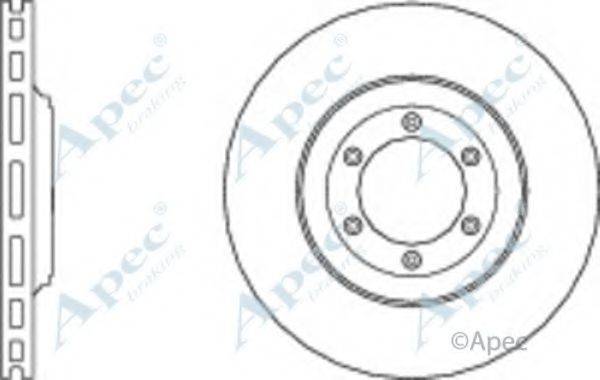 APEC BRAKING DSK3076 гальмівний диск