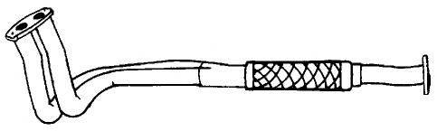SIGAM 16135 Труба вихлопного газу
