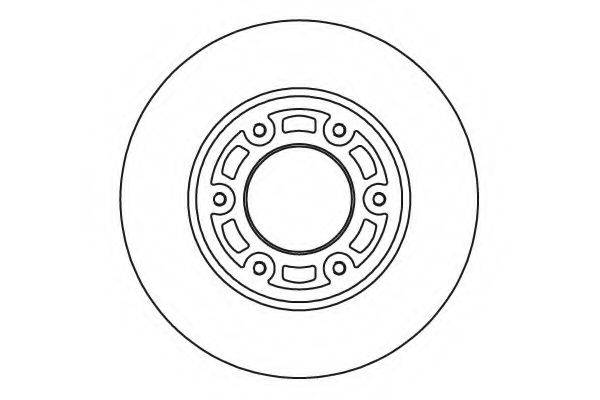 MOTAQUIP LVBD1072Z гальмівний диск