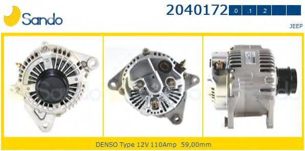 SANDO 20401720 Генератор