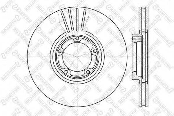 STELLOX 60202532VSX гальмівний диск