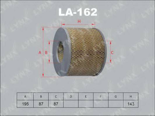 LYNXAUTO LA162 Повітряний фільтр