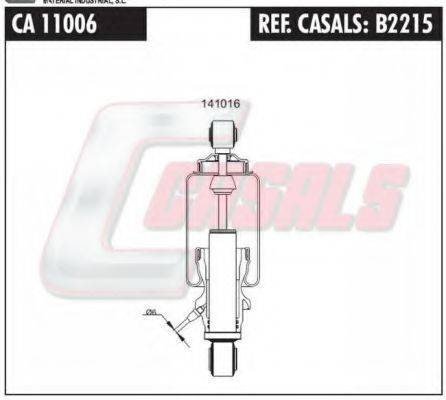 CASALS B2215 Гаситель, кріплення кабіни