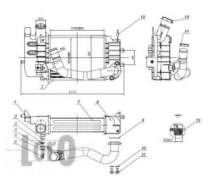 LORO 0510180001 Інтеркулер