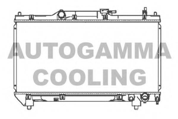 AUTOGAMMA 104194 Радіатор, охолодження двигуна