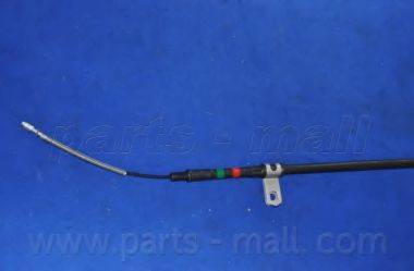 PARTS-MALL PTA241 Трос, стоянкова гальмівна система