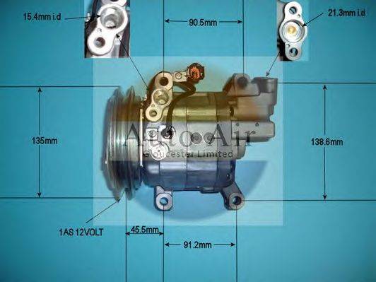 AUTO AIR GLOUCESTER 141043 Компресор, кондиціонер
