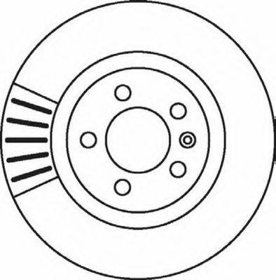 JURID 562080J гальмівний диск