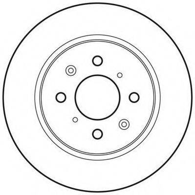 JURID 562704JC гальмівний диск