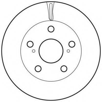 JURID 562724JC гальмівний диск