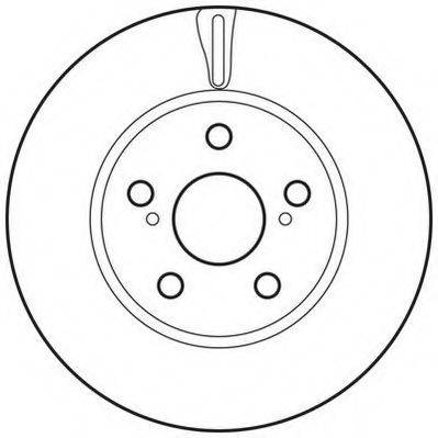 JURID 562797JC гальмівний диск