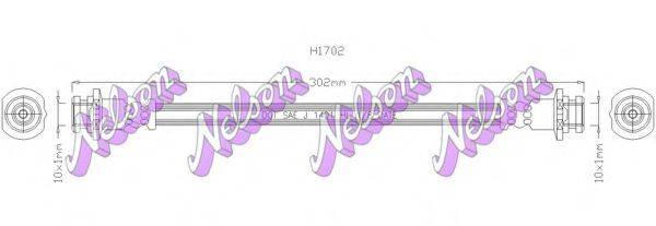 BROVEX-NELSON H1702 Гальмівний шланг
