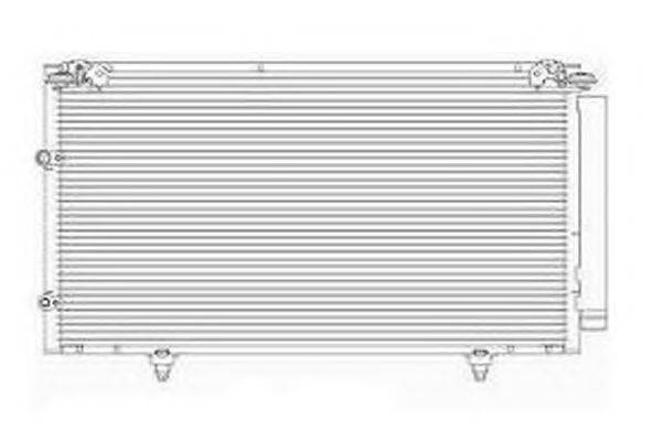 ORDONEZ 2065710 Конденсатор, кондиціонер
