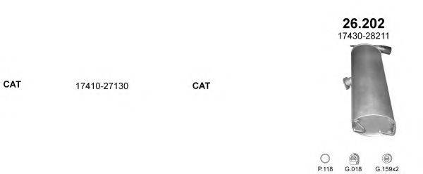 POLMO POLMO05415 Система випуску ОГ