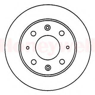 BENDIX 561229B гальмівний диск