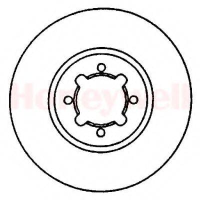 BENDIX 561646B гальмівний диск