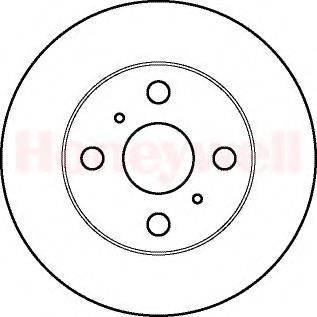 BENDIX 561743B гальмівний диск