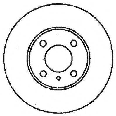 BENDIX 561108B гальмівний диск