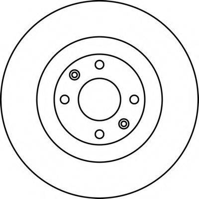 BENDIX 562221B гальмівний диск