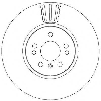 BENDIX 562403B гальмівний диск