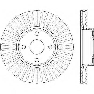 BENDIX 562436B гальмівний диск