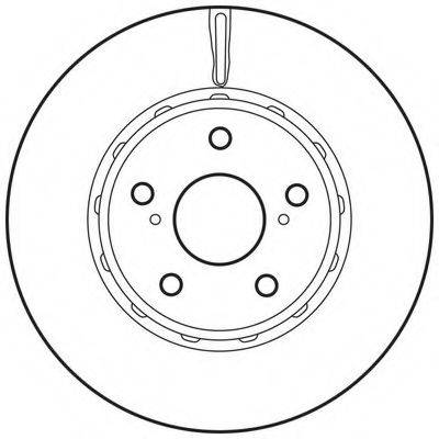 BENDIX 562729BC гальмівний диск