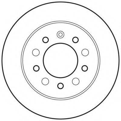 BENDIX 562816BC гальмівний диск