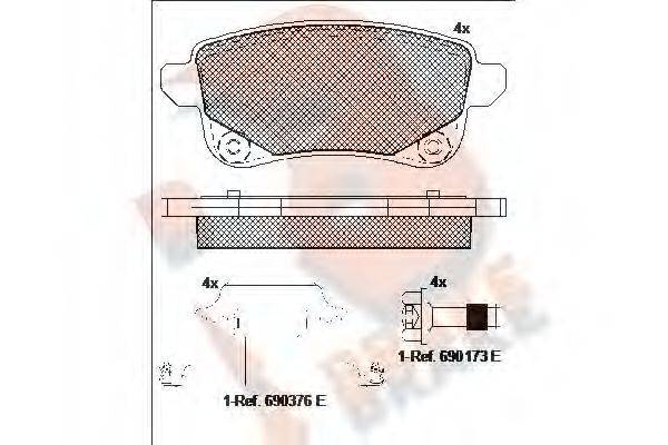 R BRAKE RB2222