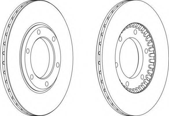 FERODO DDF2181 гальмівний диск