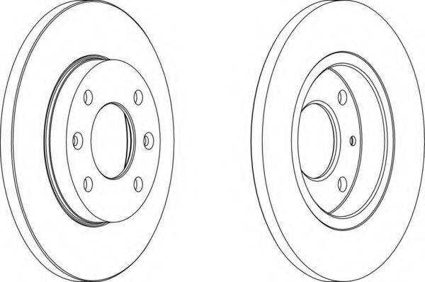 FERODO DDF9951 гальмівний диск
