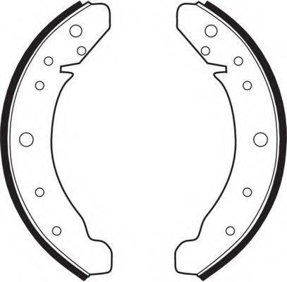 FERODO FSB7 Комплект гальмівних колодок