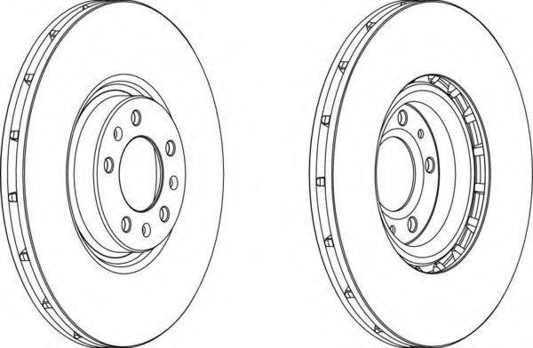FERODO DDF1747 гальмівний диск