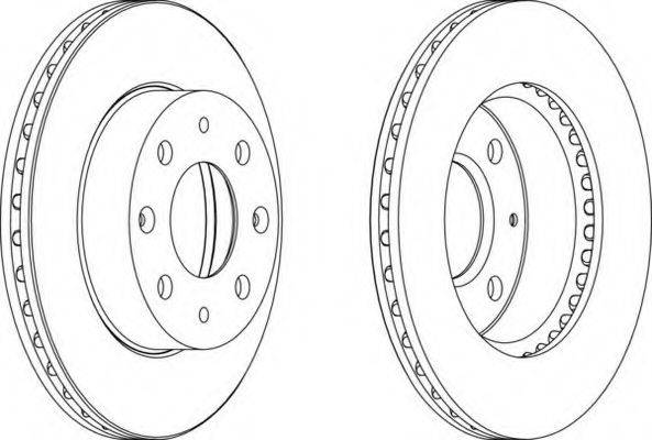 FERODO DDF451 гальмівний диск