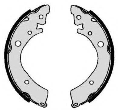 BREMBO S28502 Комплект гальмівних колодок