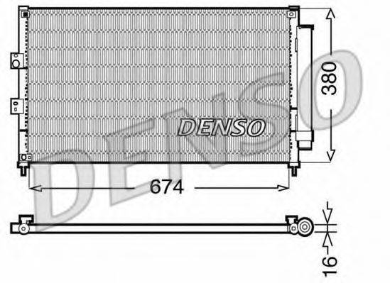 HONDA 80110SNAA02 Конденсатор, кондиціонер