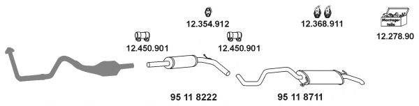 EBERSPACHER 12210 Система випуску ОГ
