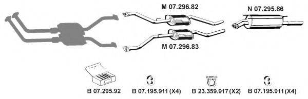 EBERSPACHER 072210 Система випуску ОГ