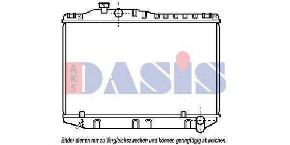 AKS DASIS 210052N Радіатор, охолодження двигуна