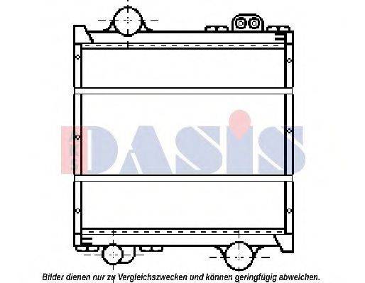 NRF 50493 Радіатор, охолодження двигуна