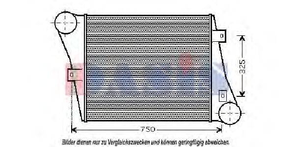 RENAULT TRUCKS 5001846686 Інтеркулер