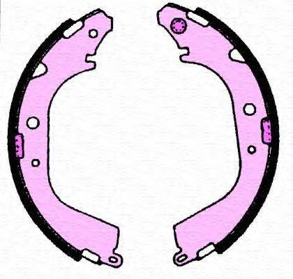 MAGNETI MARELLI 360219192062 Гальмівні колодки